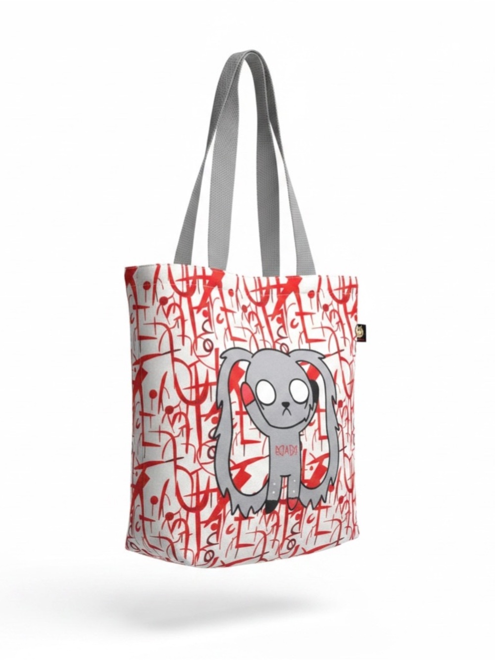 Plushie Dreadfuls Dyslexia Rabbit Tote Bag - SKU 1147